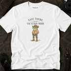 "Easy There I'm on Vacation Mode" Frog Graphic Tee