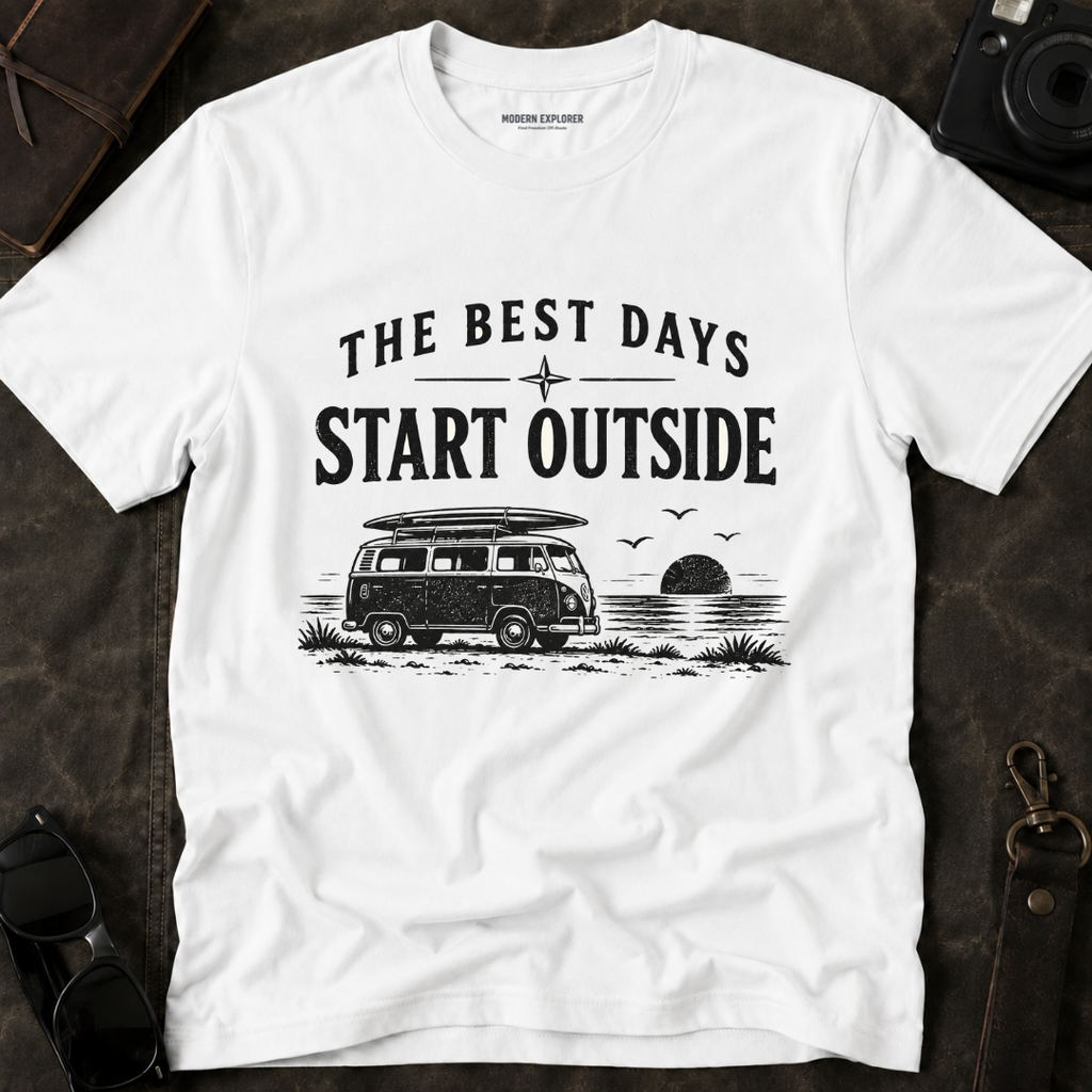 The Best Days Outdoor Adventure Tee