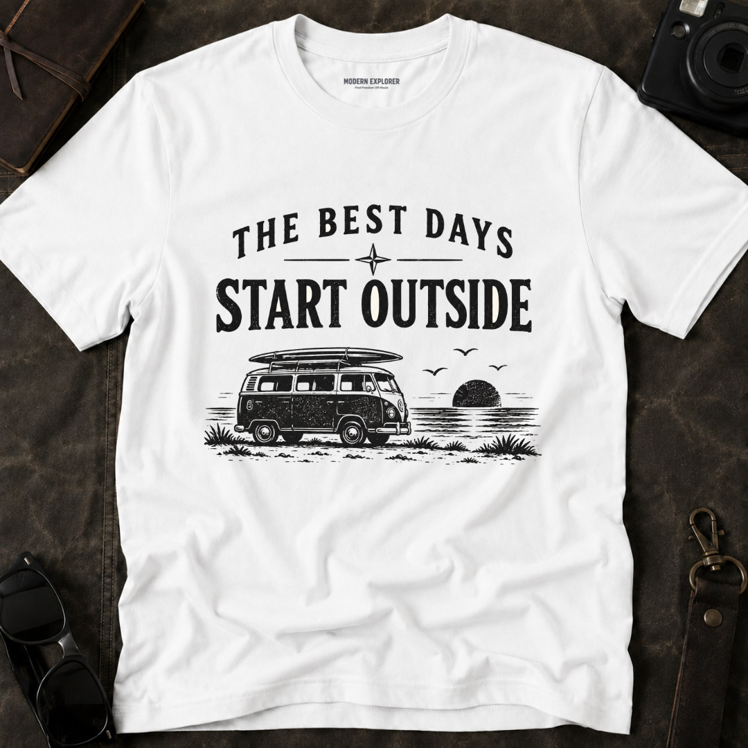 The Best Days Outdoor Adventure Tee