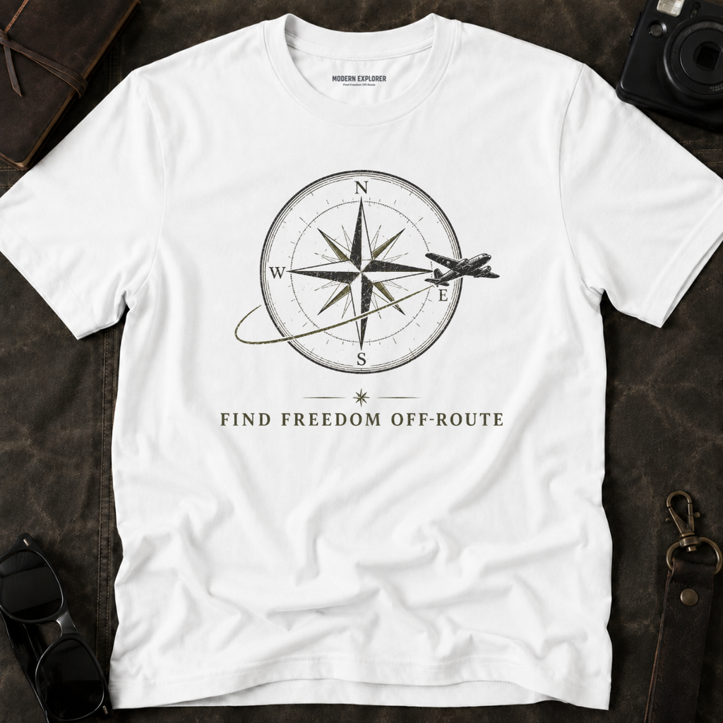 Find Freedom Off Route Travel Tee