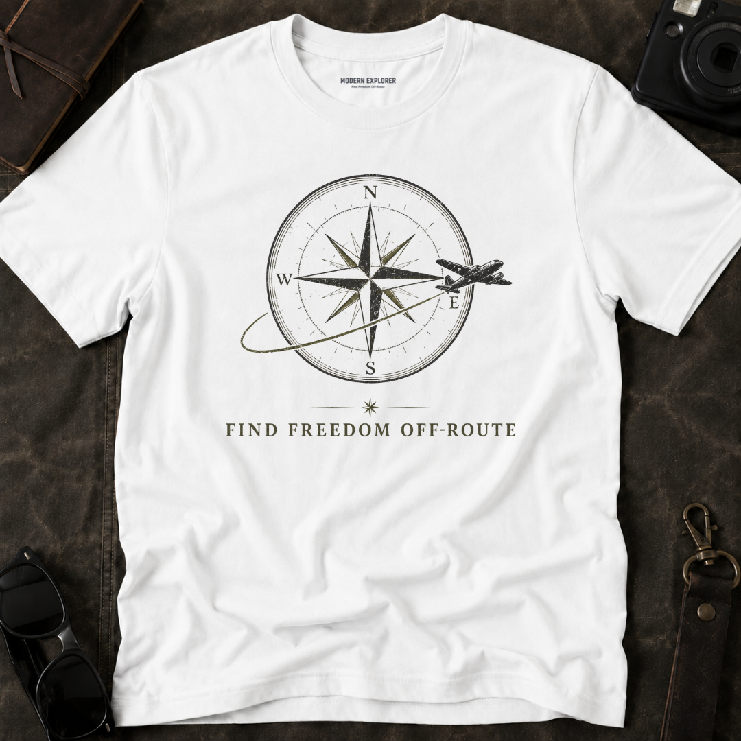 Find Freedom Off Route Travel Tee