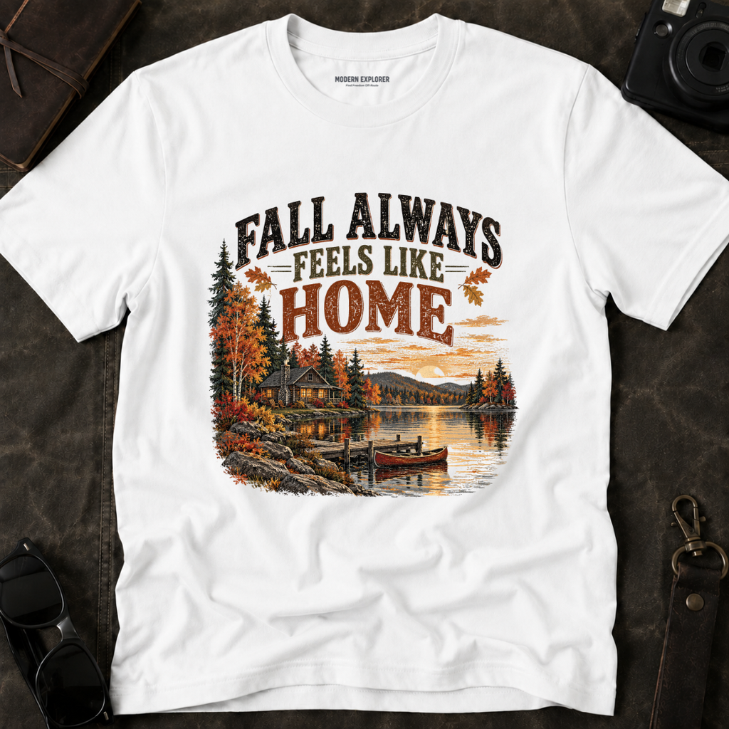 Fall Always Feels Like Home T-Shirt