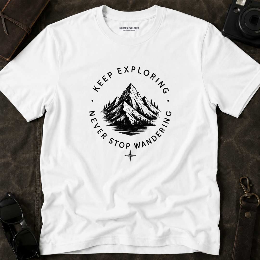 Keep Exploring Mountain T-Shirt