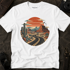 Desert Sunset Graphic T-Shirt