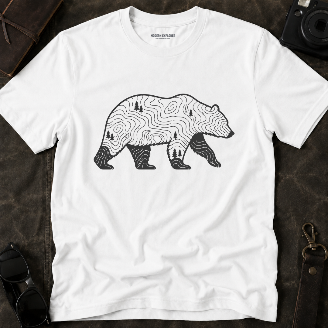 Bear Unmapped Adventure Tee