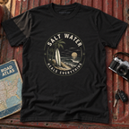 'Salt Water Heals Everything' Vintage Surf Tee