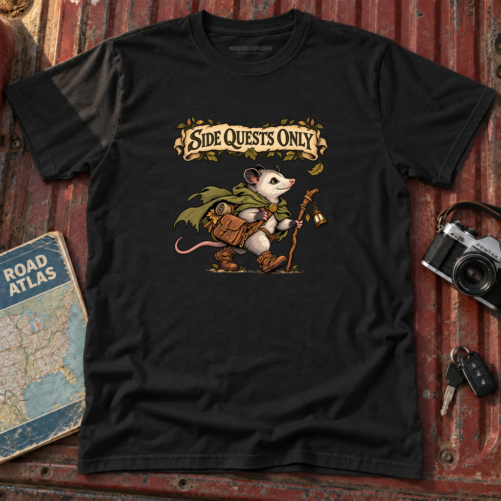 "Side Quests Only" Graphic Tee