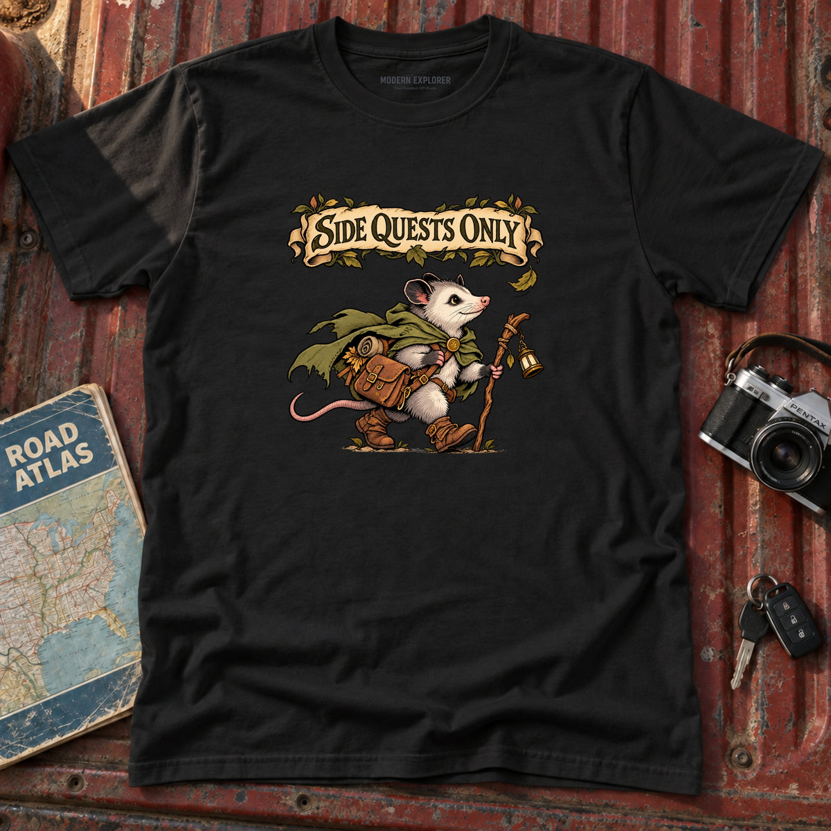 "Side Quests Only" Graphic Tee