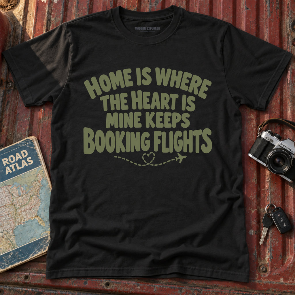 'Home is Where the Heart Is' Graphic Tee