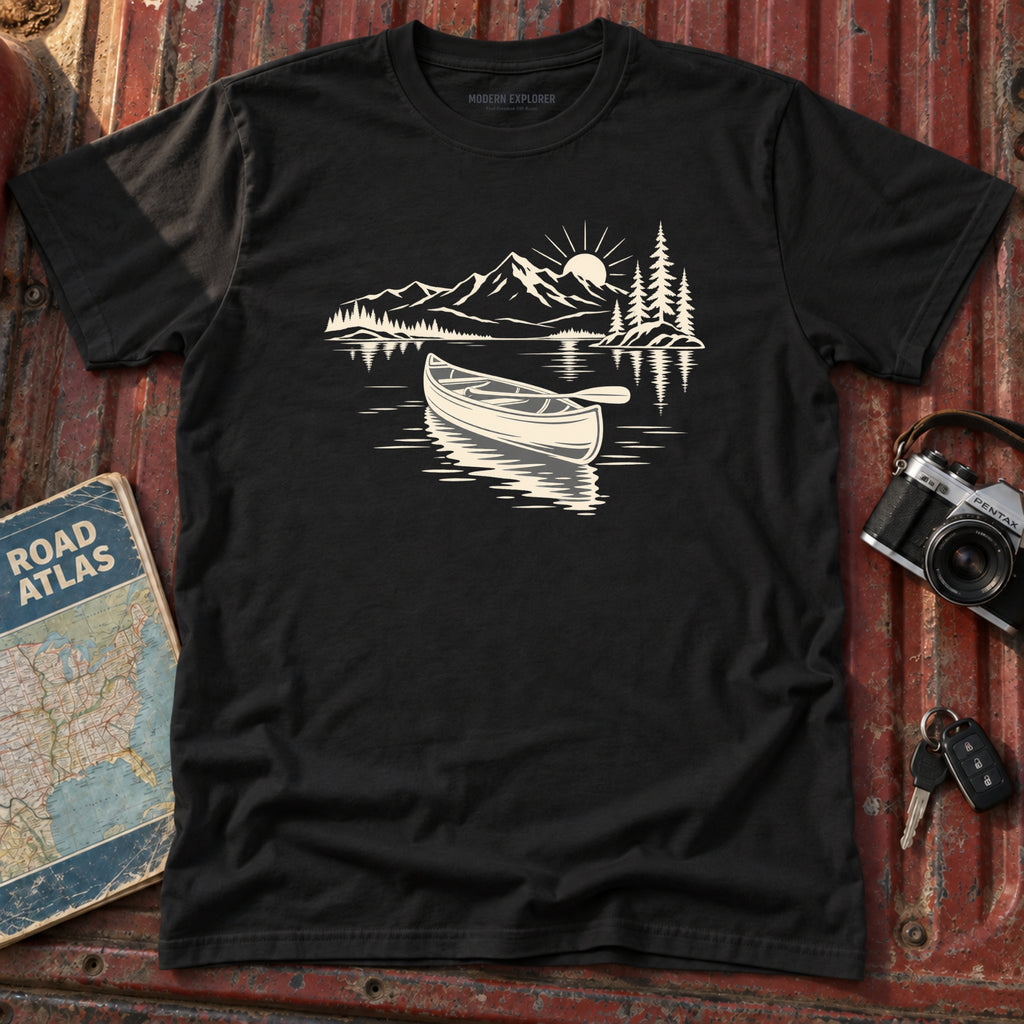 Quiet Waters Canoe Tee