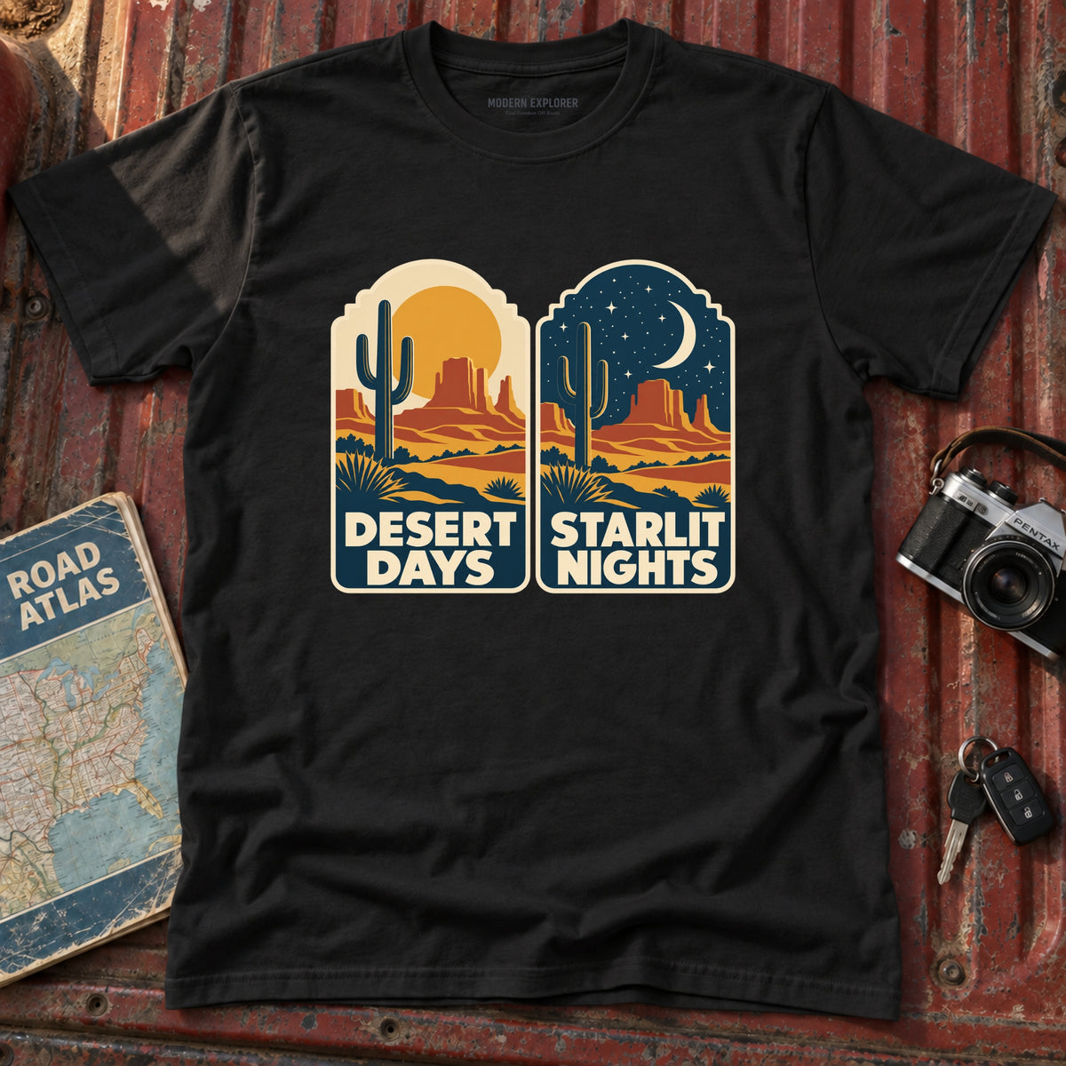 'Desert Days Starlit Nights' Graphic Tee