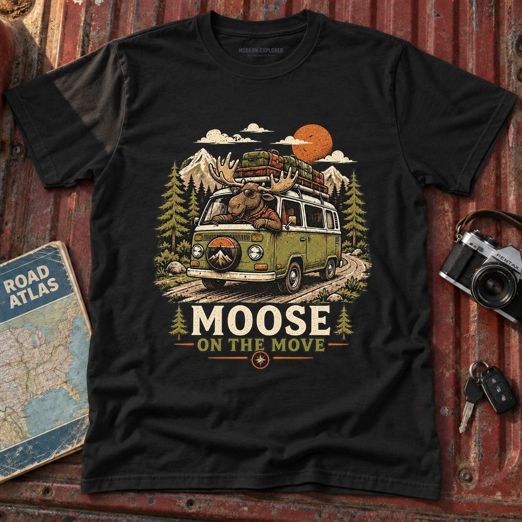 Moose On The Move T-Shirt