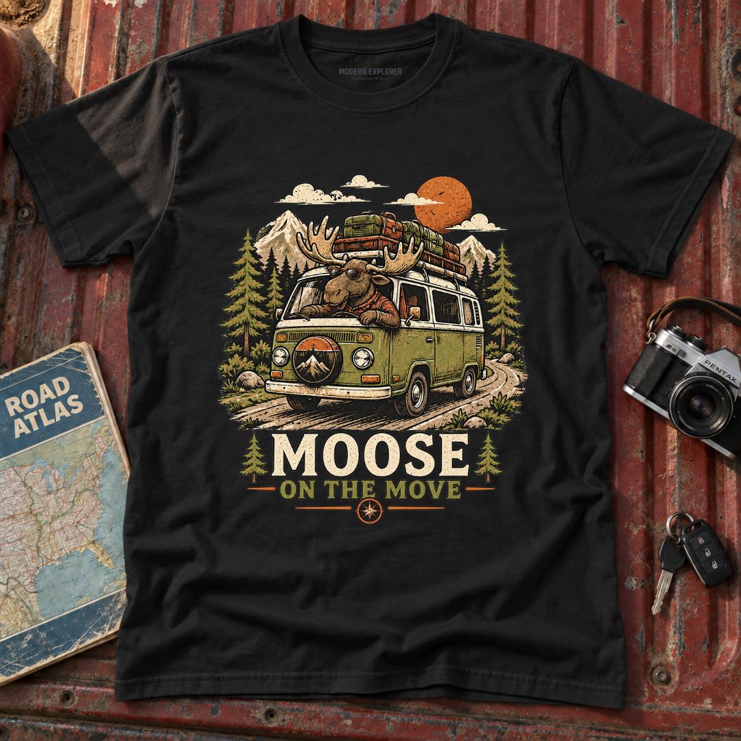 Moose On The Move T-Shirt