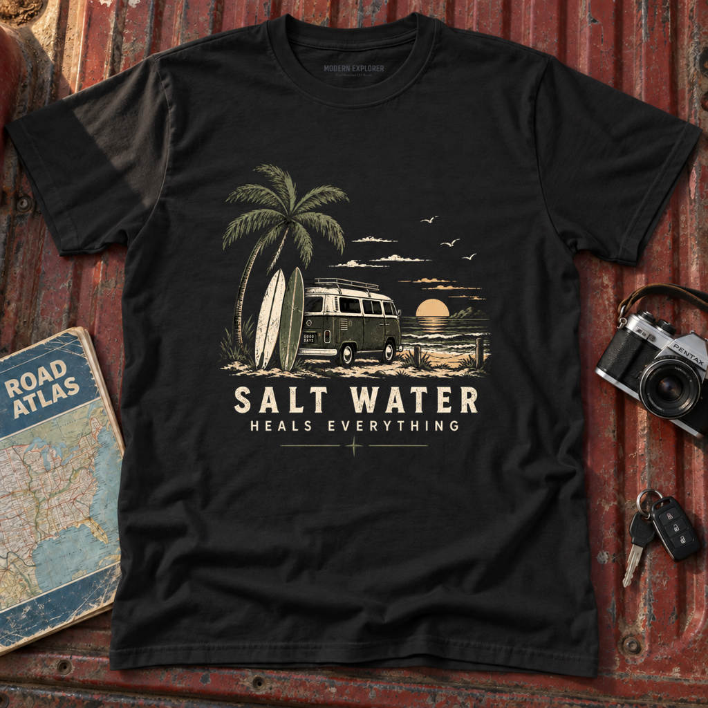 Vintage Salt Water Heals Everything Tee