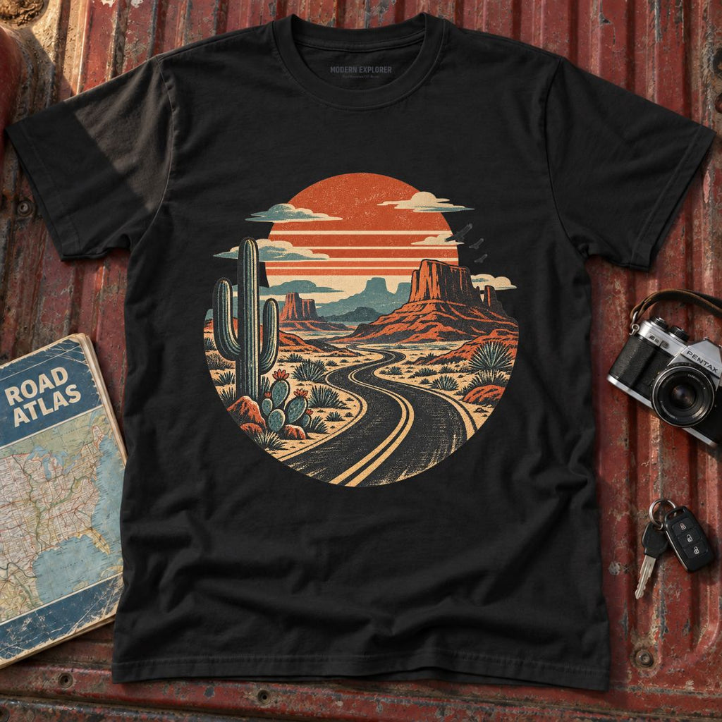 Desert Sunset Graphic T-Shirt