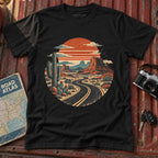 Desert Sunset Graphic T-Shirt