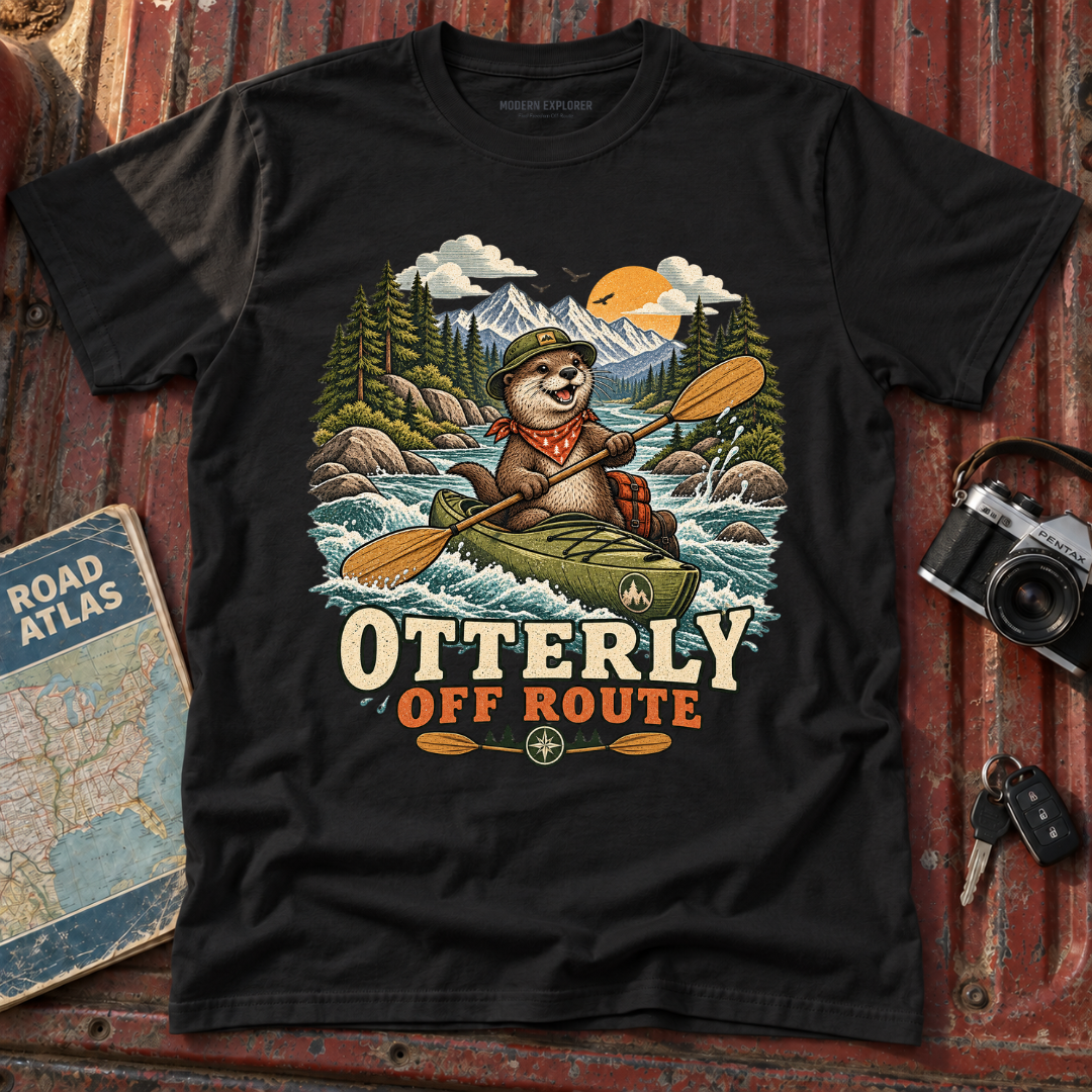 Otterly Off Route Graphic Tee