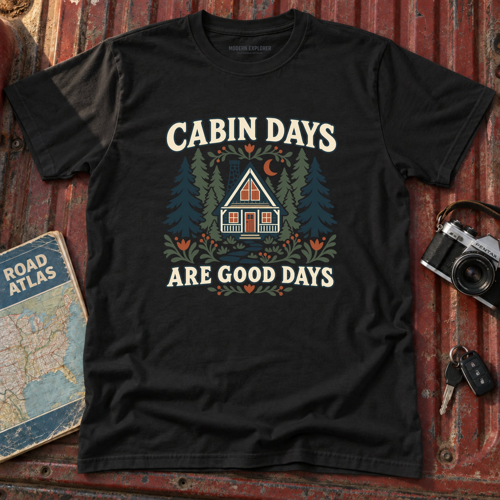 'Cabin Days are Good Days' Graphic Tee