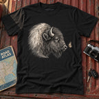 Buffalo Meets Butterfly Tee