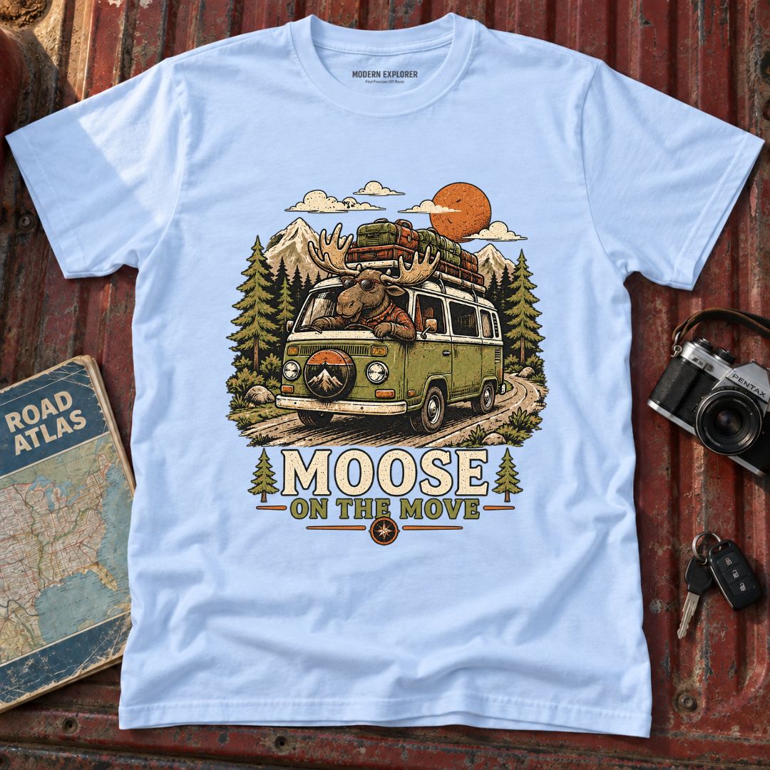 Moose On The Move T-Shirt