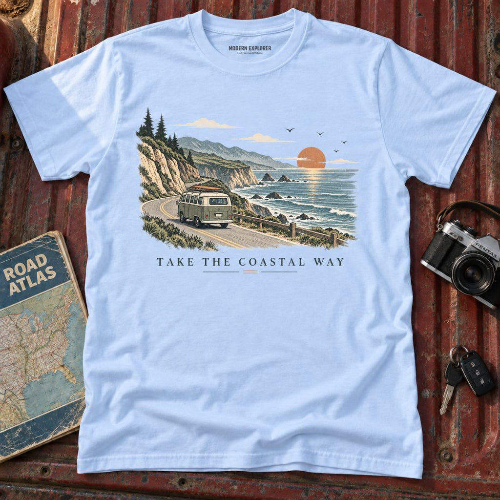 'Tale the Coastal Way' Sunset Beach Graphic