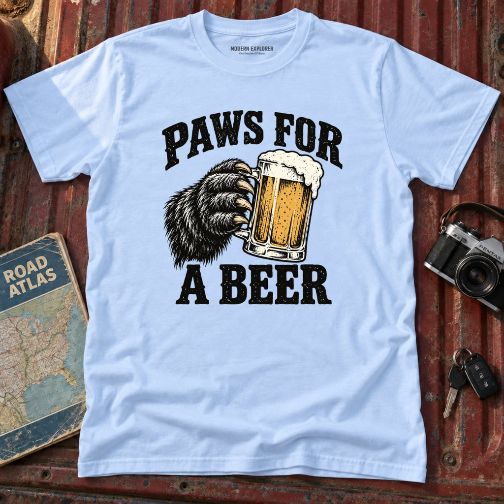 "Paws for a Beer" Tee