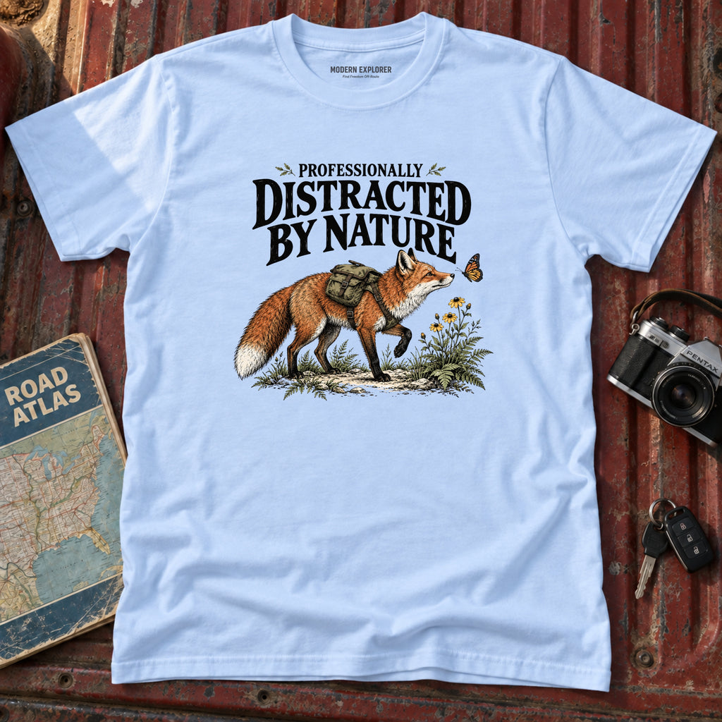 "Distracted by Nature" Tee