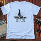 "Good for the Soul" Sailboat Tee