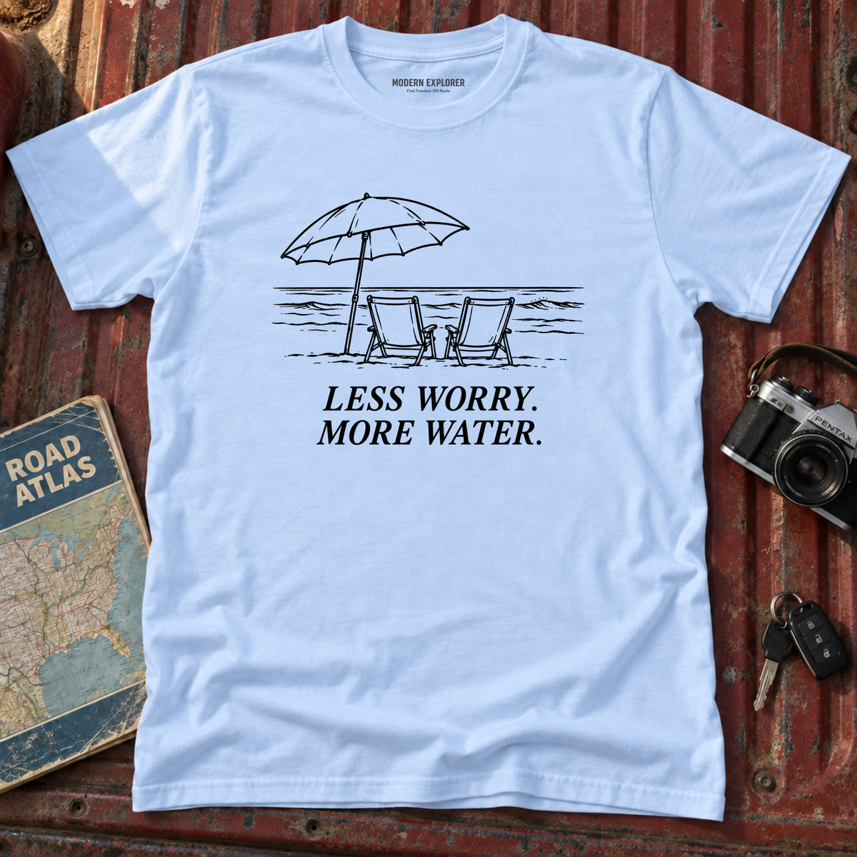 Less Worry Beach Tee