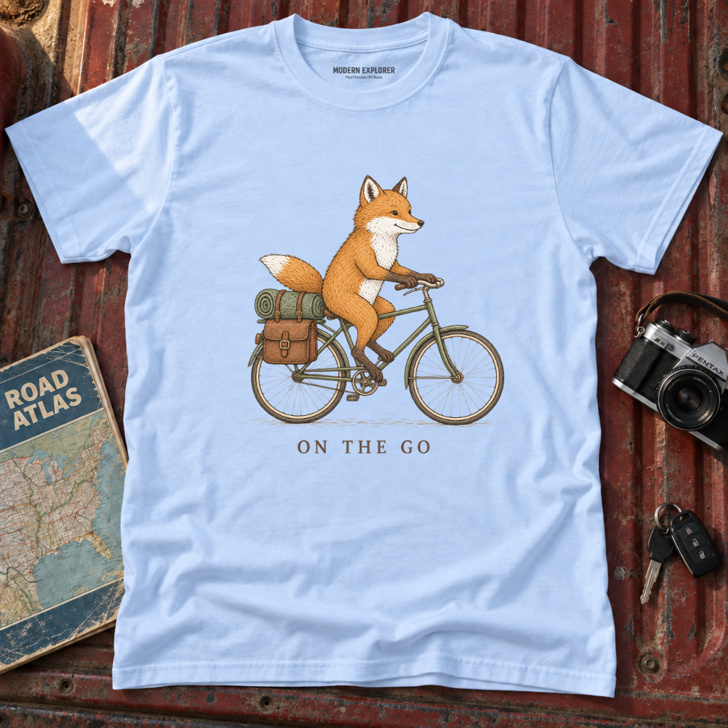 'On The Go' Adventure Fox Tee