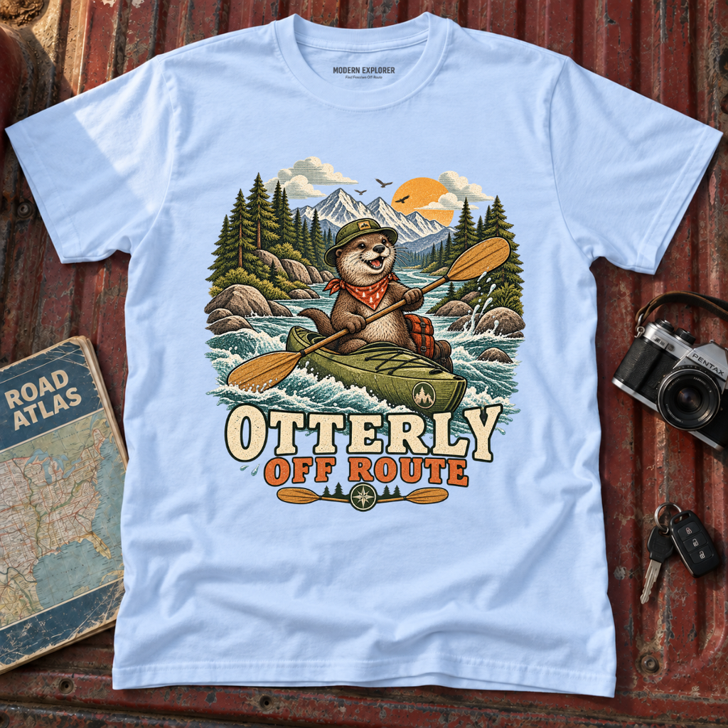 Otterly Off Route Graphic Tee