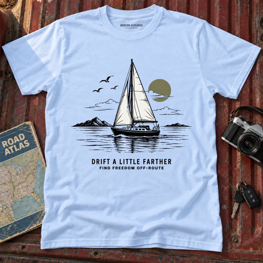 'Drift a Little Farther' Nautical Graphic Tee