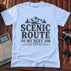 'Scenic Route' Mountain Road Graphic Tee