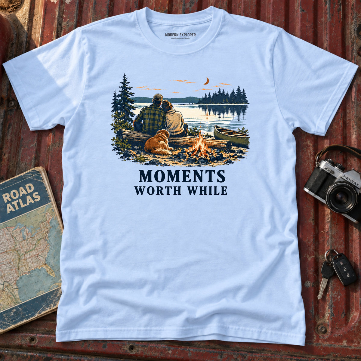 "Moments Worth While" Beach Tee