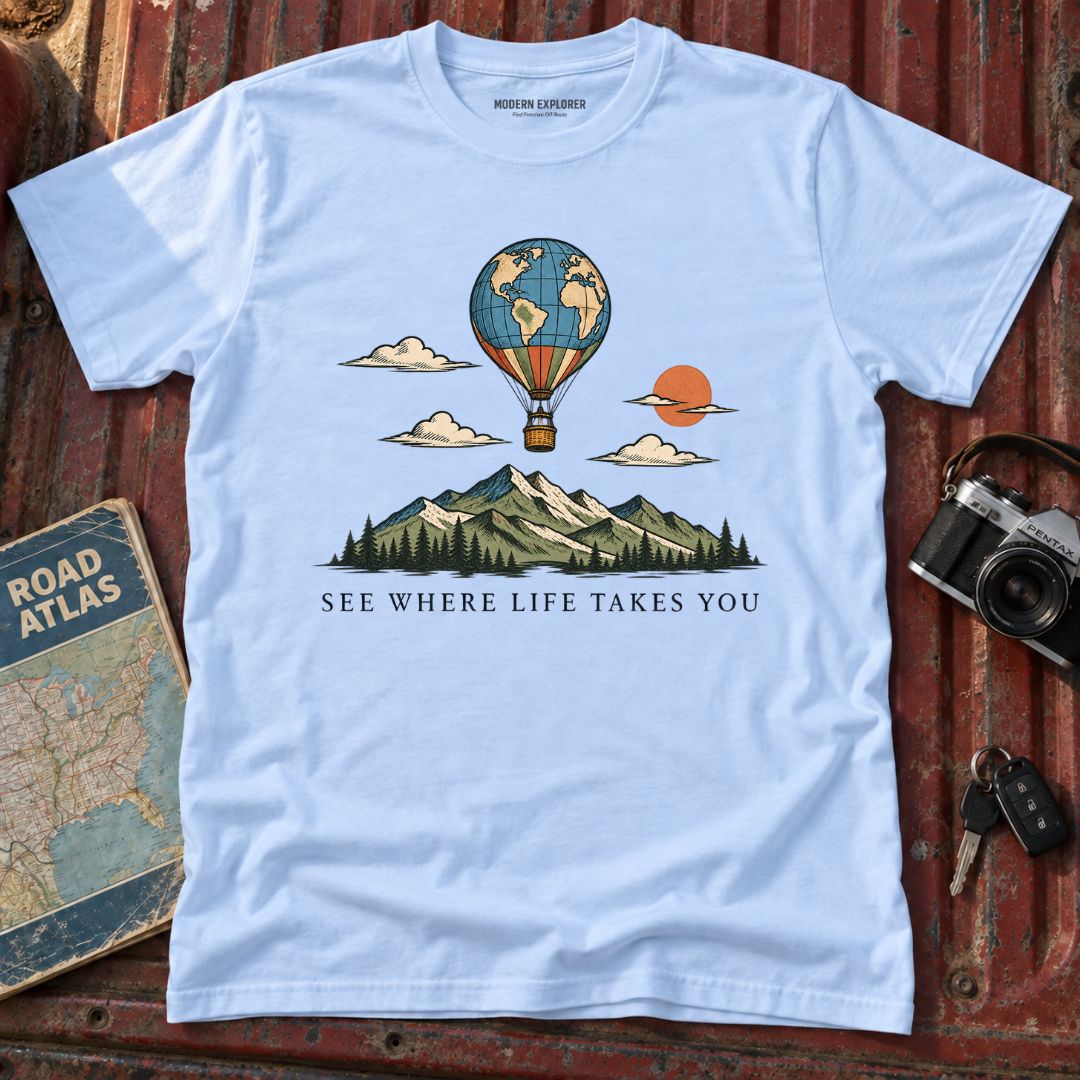 'See Where Life Takes You' Travel Tee