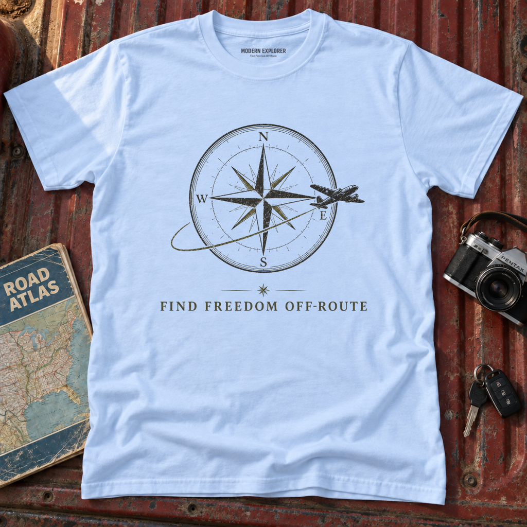 Find Freedom Off Route Travel Tee