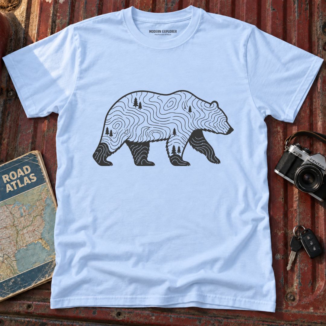 Bear Unmapped Adventure Tee