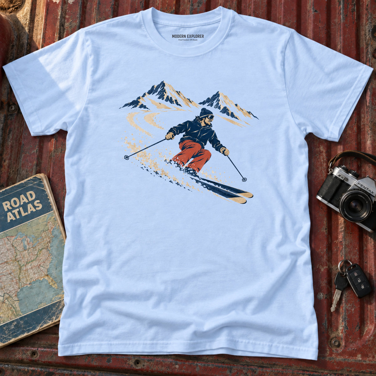 Cold Weather Paradise Graphic Tee