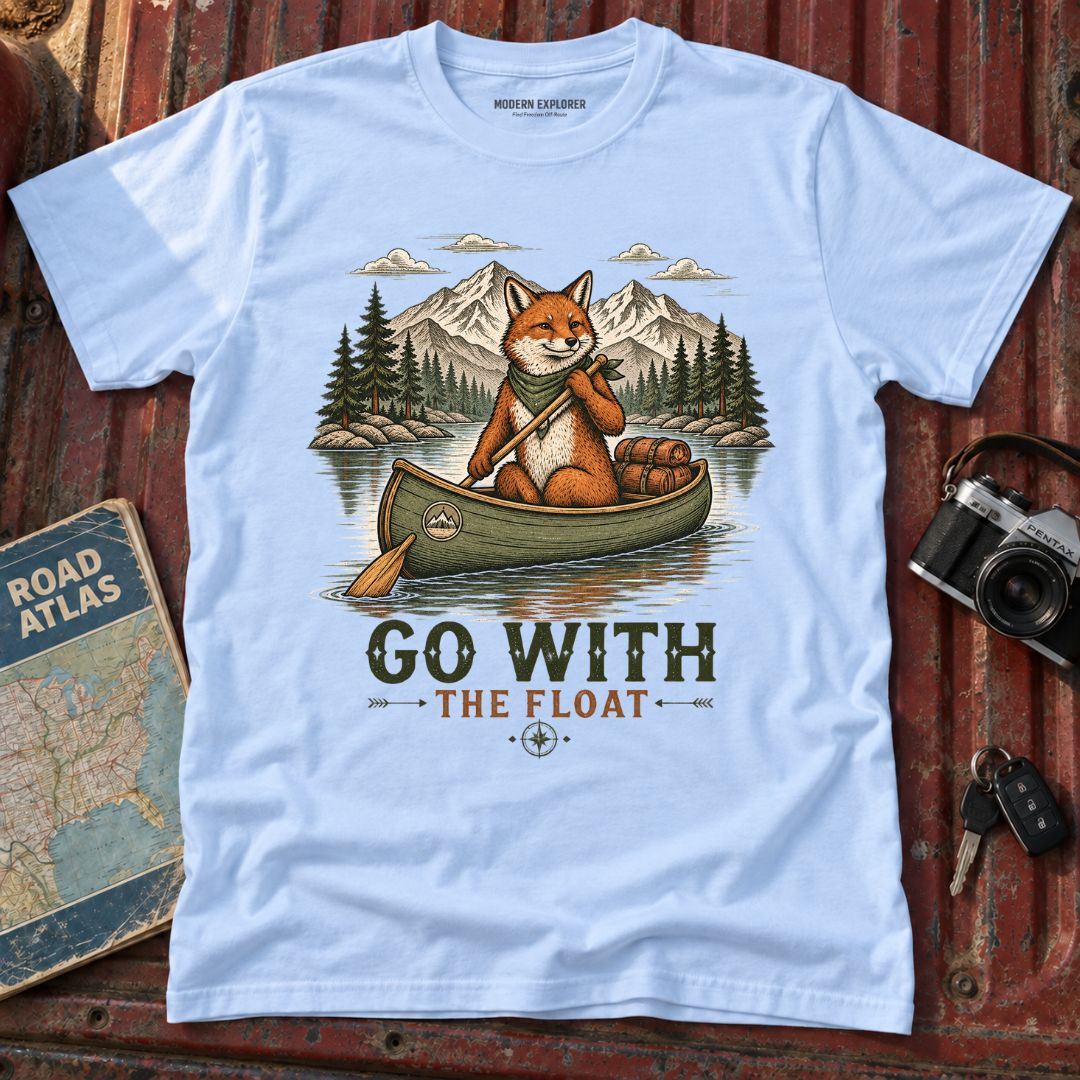 'Go With The Float' Adventure Tee