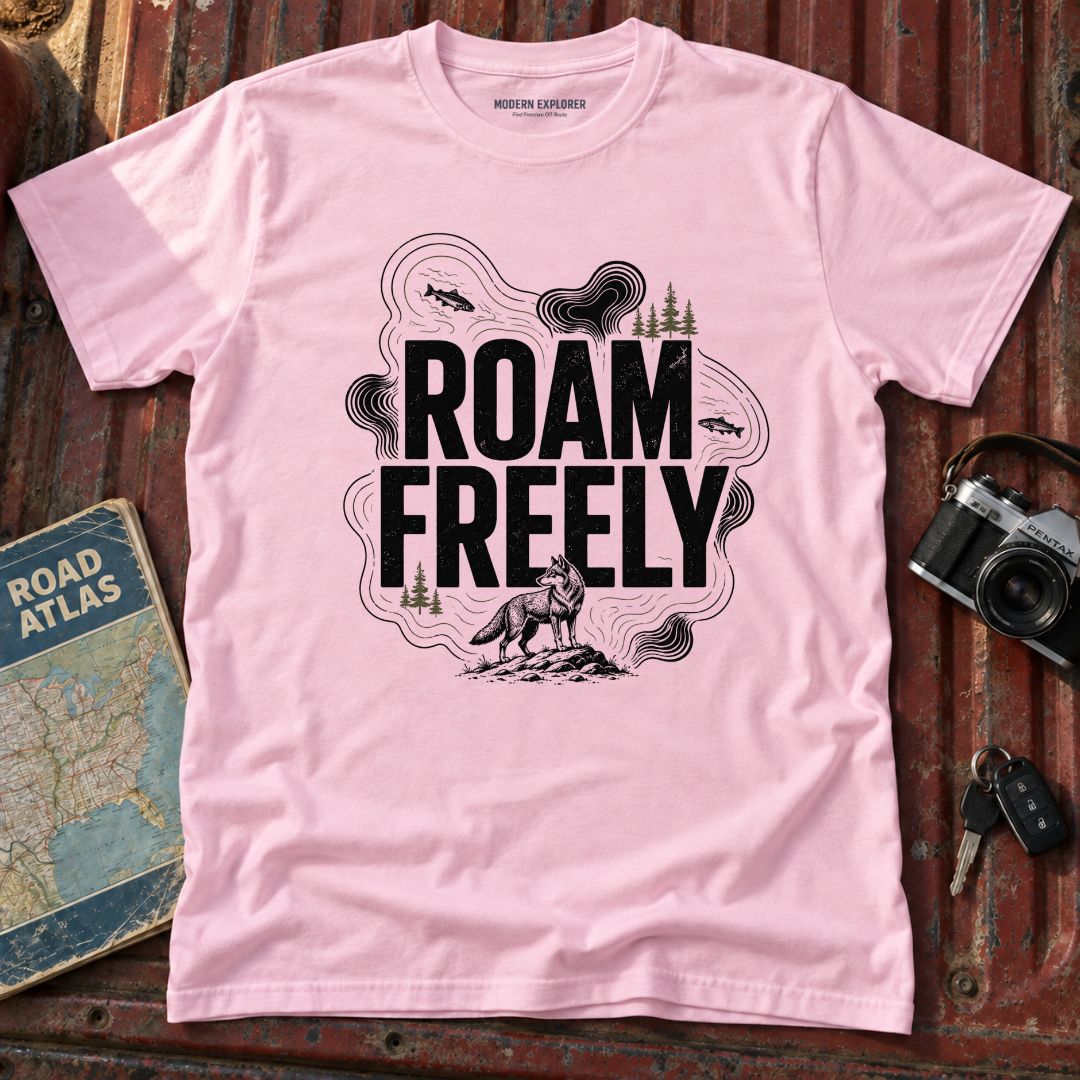 Roam Freely Adventure Graphic