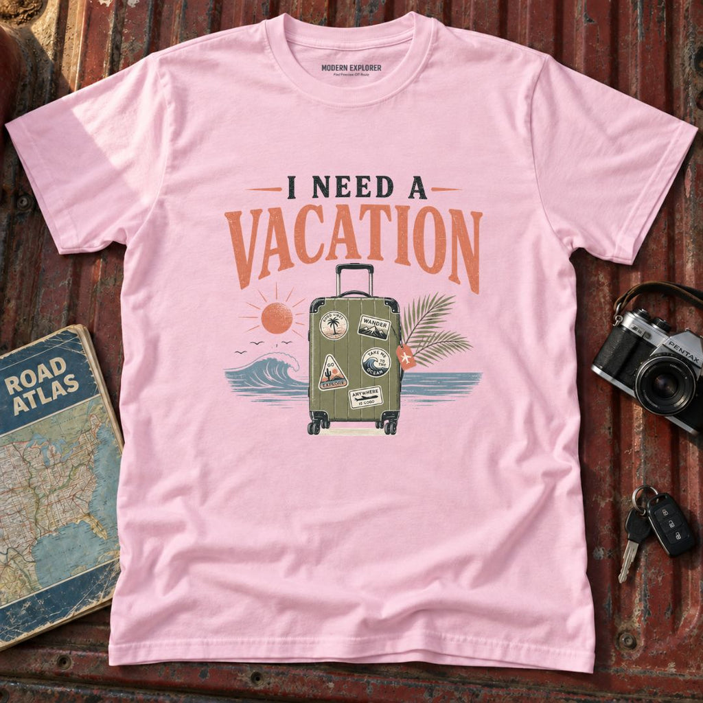 I Need a Vacation Graphic Tee