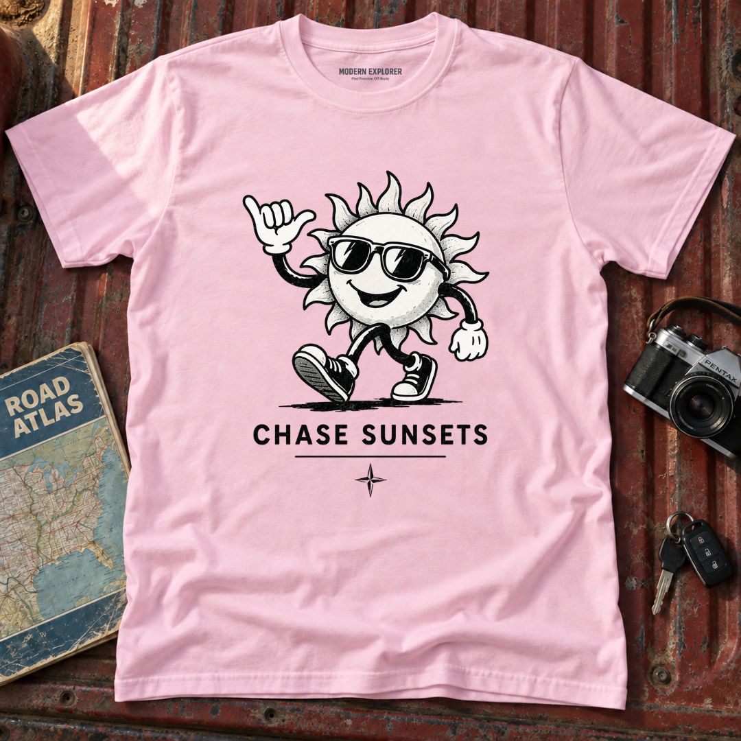 "Chase Sunsets" Graphic T-Shirt