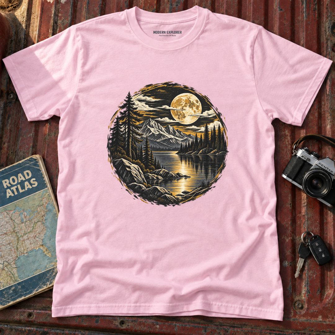 Mountain Lake Graphic Tee