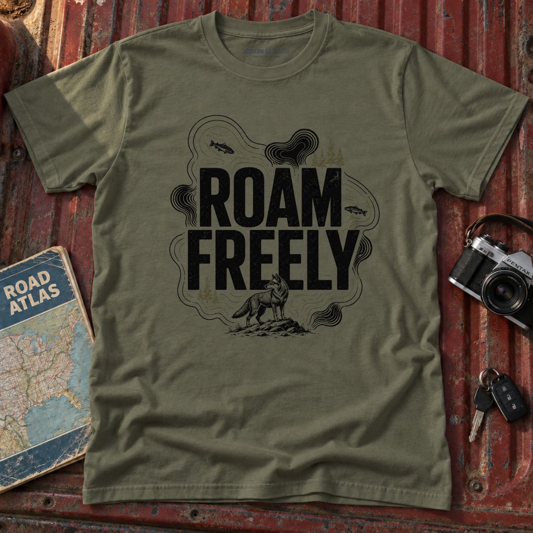 Roam Freely Adventure Graphic
