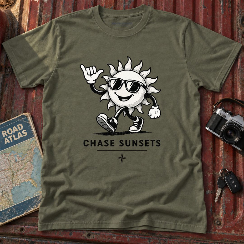 "Chase Sunsets" Graphic T-Shirt