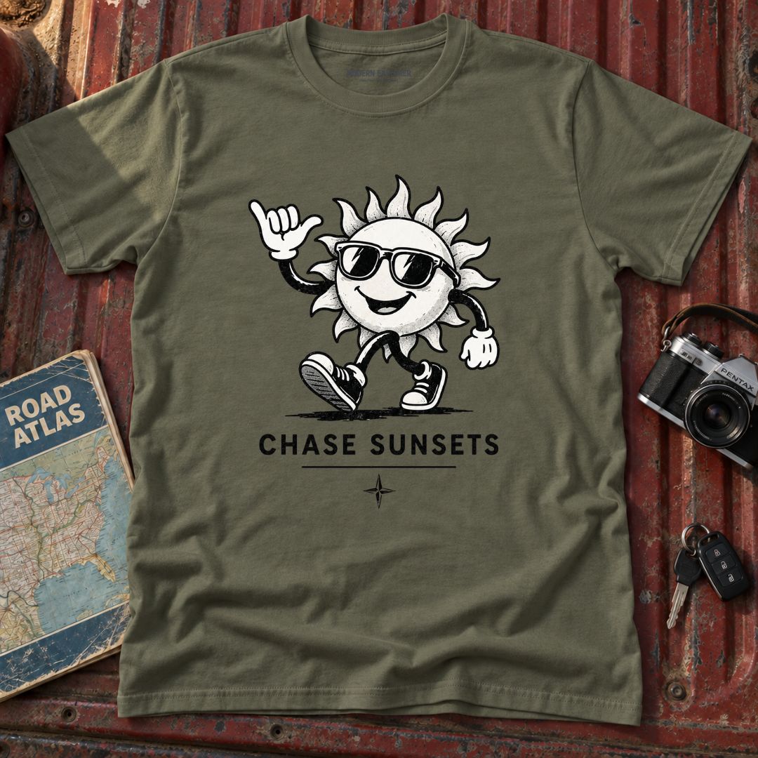 "Chase Sunsets" Graphic T-Shirt