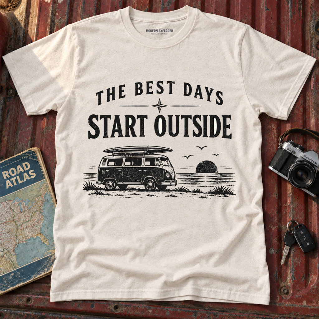 The Best Days Outdoor Adventure Tee