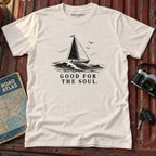"Good for the Soul" Sailboat Tee