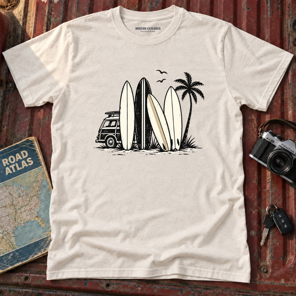 'Coastal State of Mind' Surf Graphic Tee