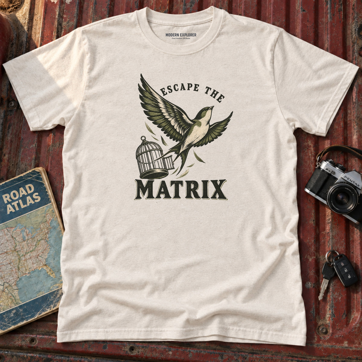 Escape the Matrix Bird Tee